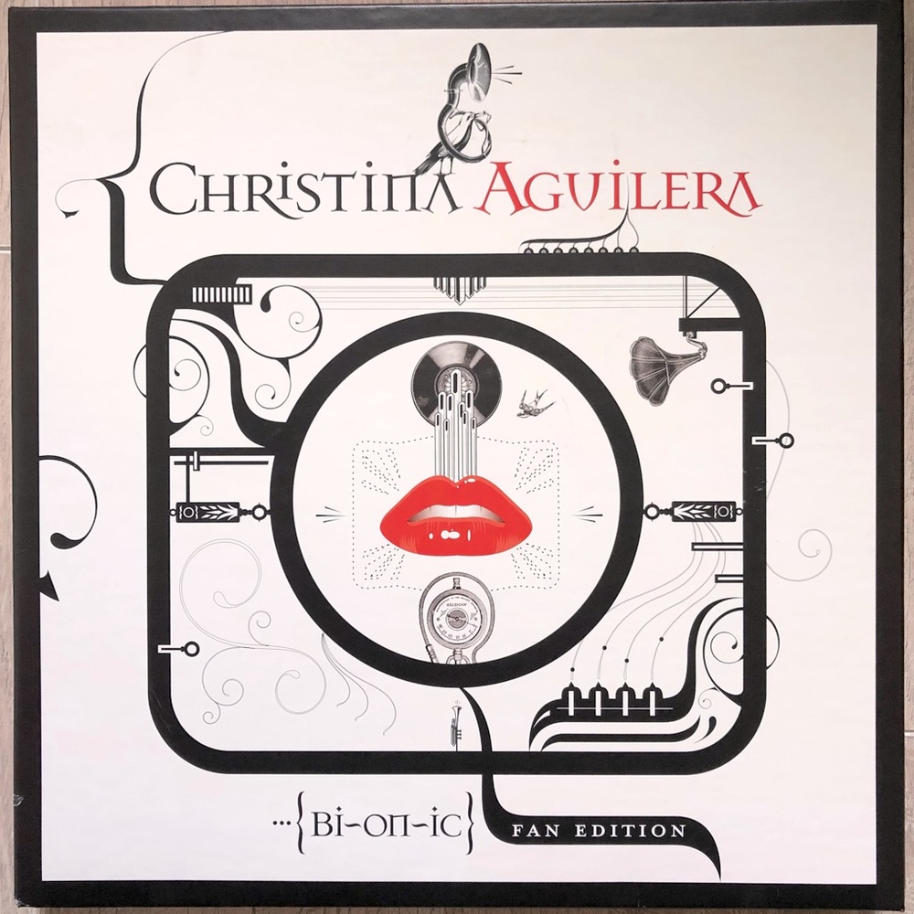 Christina Aguilera “Bionic” fan edition vinyl record + CD set